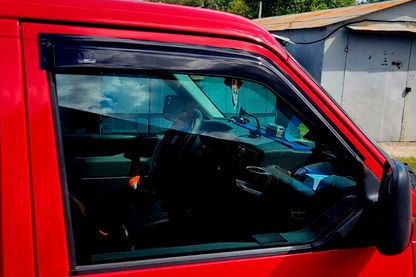 Window Deflectors (2 pcs, HIC) for Volkswagen T4 Transporter 1990-2003 - image 2