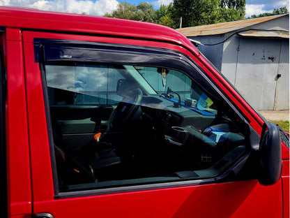 Window Deflectors (2 pcs, HIC) for Volkswagen T4 Caravelle/Multivan 1990-2003 - image 2