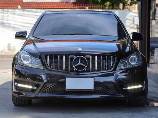 Front Grille GT Panamericana for Mercedes C-class W204 2007-2015 - image 1