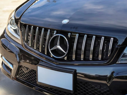 Front Grille GT Panamericana for Mercedes C-class W204 2007-2015 - image 3