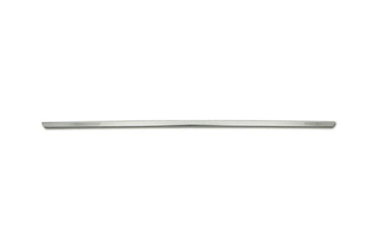 Bar above the number (2011-2015, Sedan, stainless steel) for Audi A6 C7 2011-2017 - Reelken Auto
