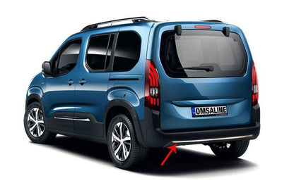 Bumper edge (stainless steel) for Peugeot Partner/Rifter 2019↗ - Reelken Auto