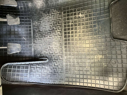 Rubber Floor Mats (4 pcs, Polytep) for Daewoo Gentra 2013- - image 1