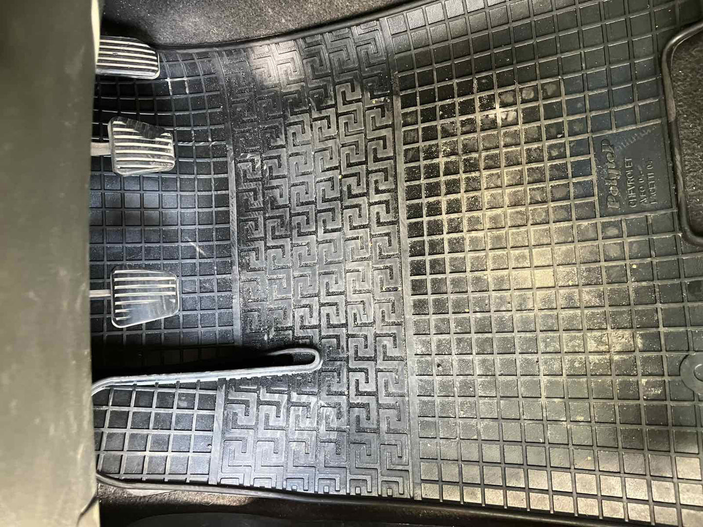 Rubber Floor Mats (4 pcs, Polytep) for Daewoo Gentra 2013- - image 2