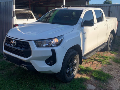 Side Steps Dakar V1 without LED (2 pcs, metal) for Toyota Hilux 2015- - image 4