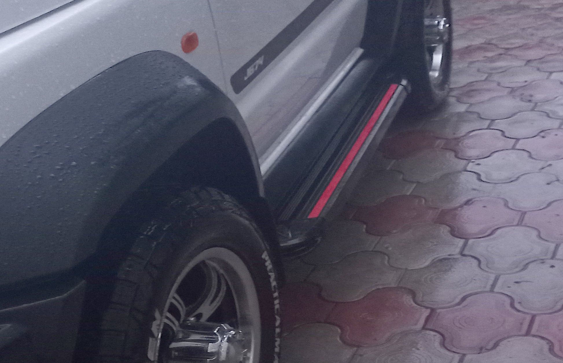 Side Steps Maya Red (2 pcs, Aluminum) for Suzuki Jimny 2018- - image 3