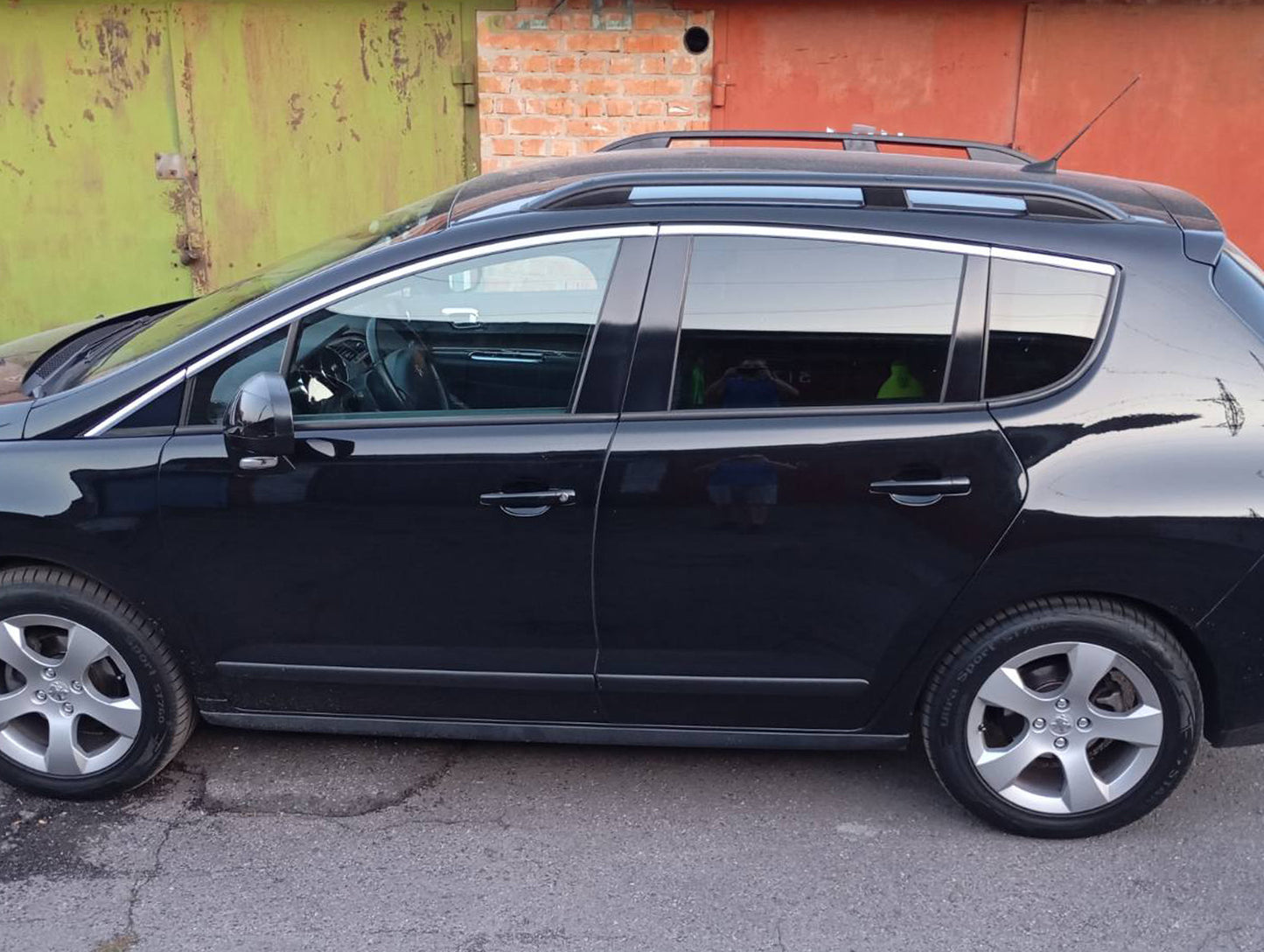 Roof Rails Skyport BLACK for Peugeot 3008 2008-2016 - image 6