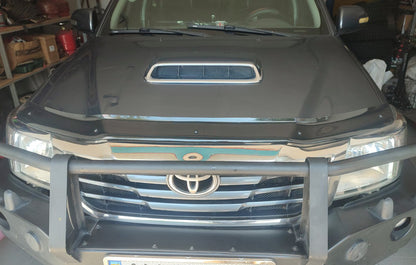 Hood Deflector 2011-2015 (EuroCap) for Toyota Hilux 2006-2015 - image 5