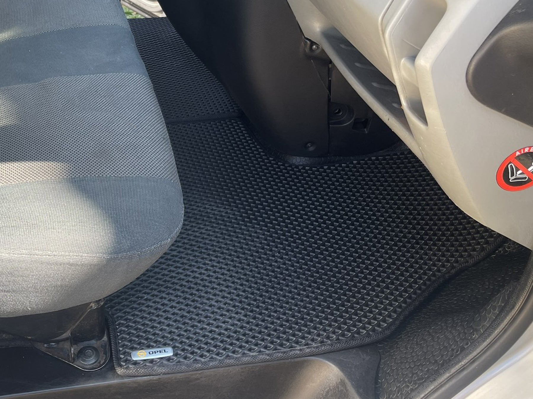 Aluminum Badge for Car Mats (1 pc) for Opel - image 2