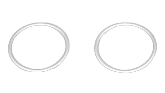 Trim for position lights (2 pcs, stainless steel) for Hyundai I-10 2017-2020 - image 2