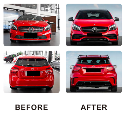 Body Kit Set (A45 AMG) for Mercedes A-сlass W176 2012-2018 - image 2