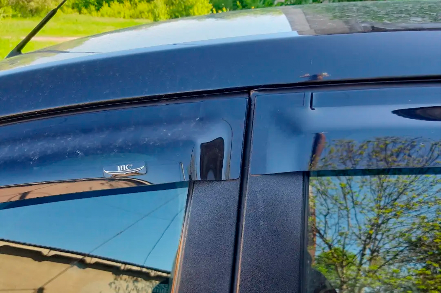 Window Deflectors (4 pcs, HIC) for Ford Fiesta 2002-2008 - image 3