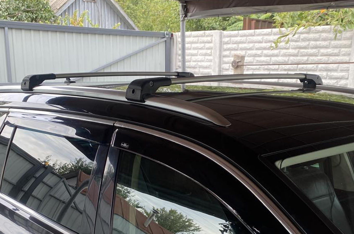 Lockable roof rack for integrated roof rails (2 pcs) for Volkswagen Passat B8 2015-2023 - image 7