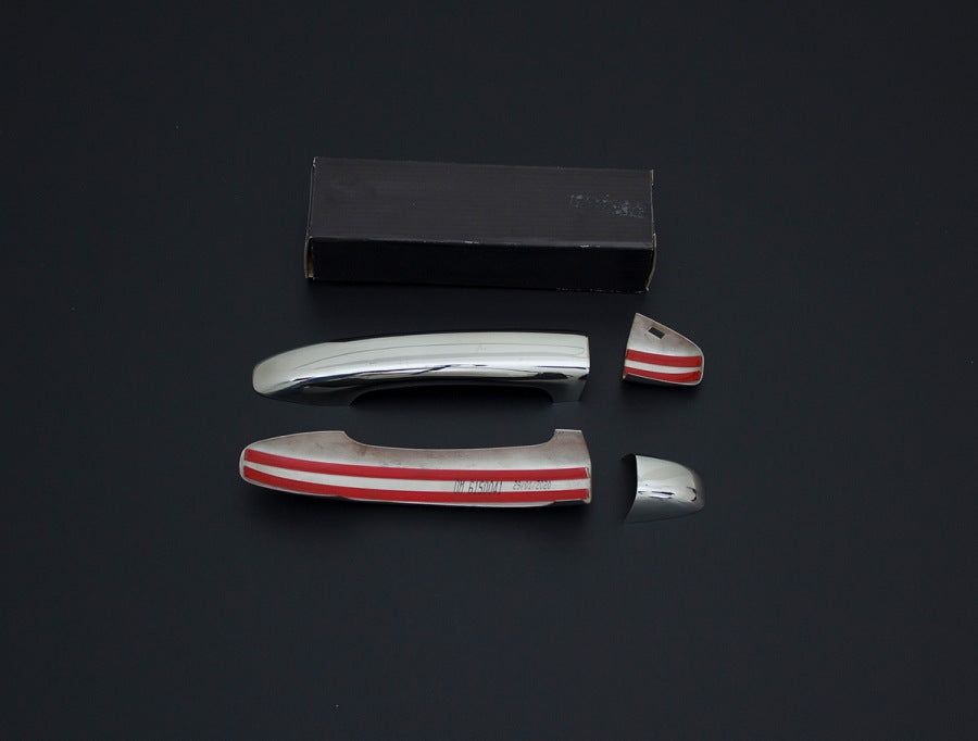 Chrome Door Handle Covers (2 pcs, Stainless Steel) for Renault Clio V 2019- - image 2