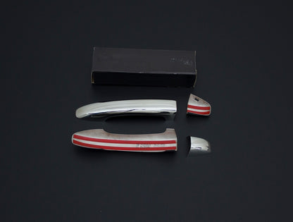 Chrome Door Handle Covers (2 pcs, Stainless Steel) for Renault Clio V 2019- - image 2
