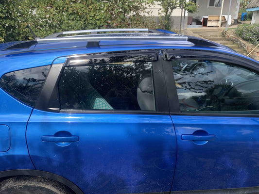 Chrome Roof Rails for Nissan Qashqai 2010-2014 - image 1