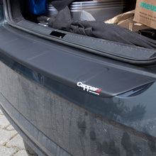 Rear Bumper Protector EuroCap (SD, ABS) for Skoda Octavia III A7 2013-2019 - image 1