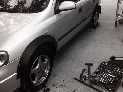 Universal Fender Flares UNIV-033 (4 pcs, ABS plastic, black) - image 3