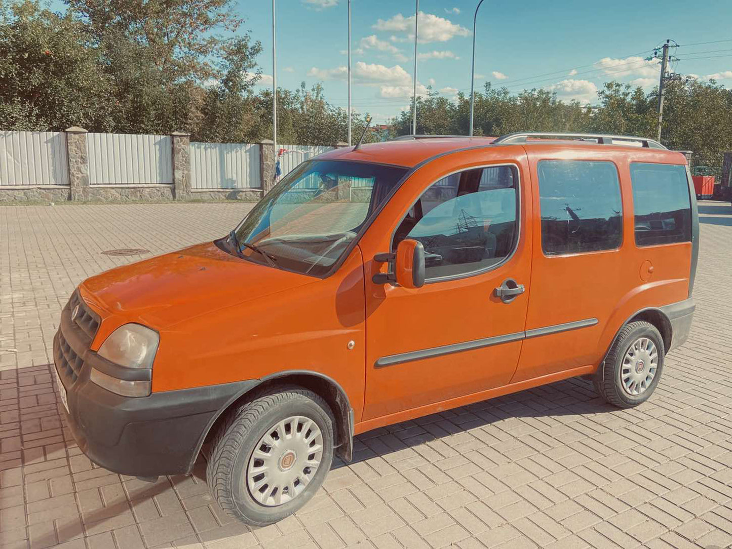 Skyport Roof Rails (black) for Fiat Doblo I 2005-2010 - image 8