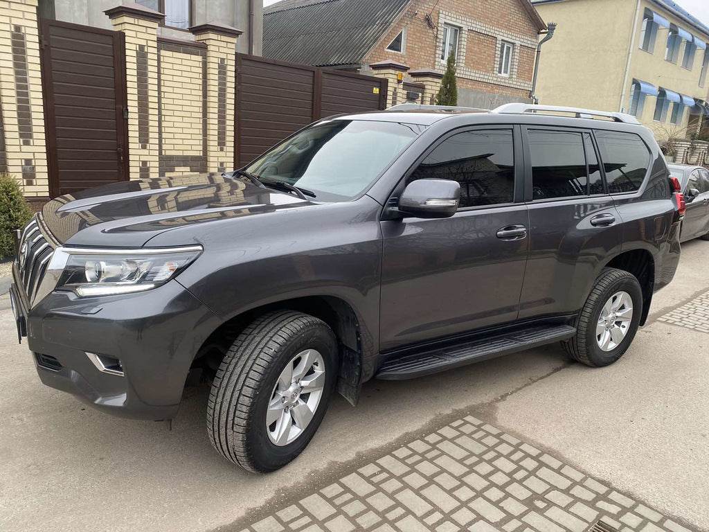 Rails the original design (Grey, 2pcs) for Toyota Land Cruiser Prado 150 - Reelken Auto