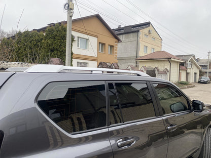 Roof Rails Original Design (Silver, 2 pcs) for Toyota Land Cruiser Prado 150 2009-2023 - image 3
