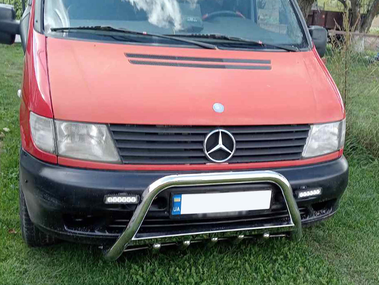 Bull Bar WT003/4 (Stainless Steel) for Mercedes Vito W638 1996-2003 - image 8