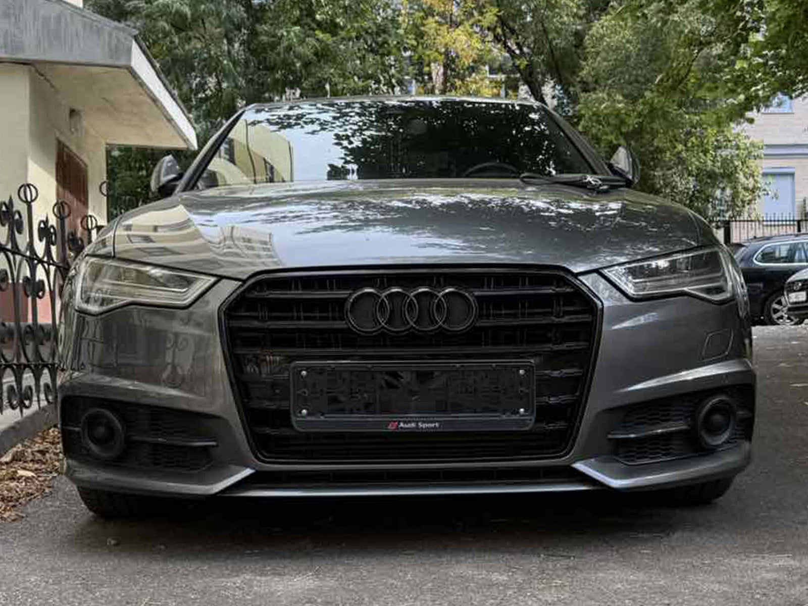 Front Black Grille S-Style (2014-2017) for Audi A6 C7 2011-2017 - image 1