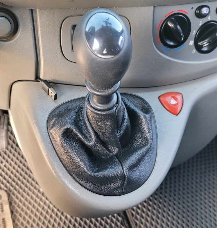 Leather Gear Shift Boot for Renault Trafic 2001–2015 - image 8