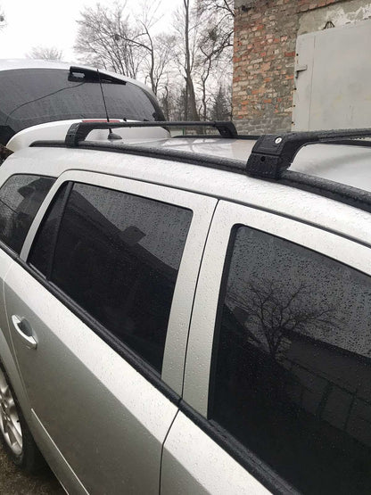 Lockable roof bars for integrated roof rails Skybar V2 (2 pcs) for Opel Astra H 2004-2013 - image 3
