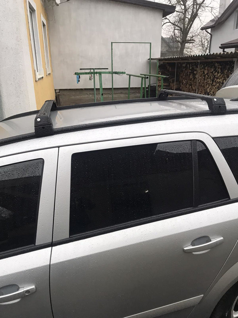 Lockable roof bars for integrated roof rails Skybar V2 (2 pcs) for Opel Astra H 2004-2013 - image 9