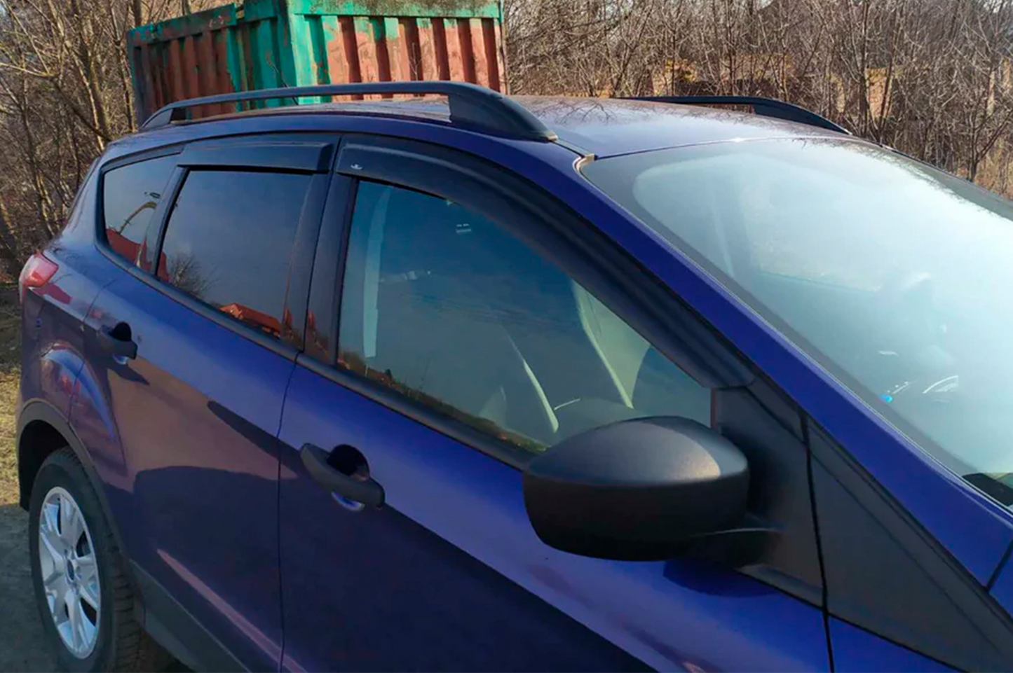 Window Deflectors (4 pcs, HIC) for Ford Kuga/Escape 2013-2019 - image 10