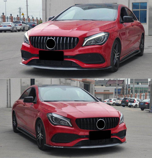 GT Panamericana front grill (with space for camera) for Mercedes A-class W177 2018↗ - Reelken Auto