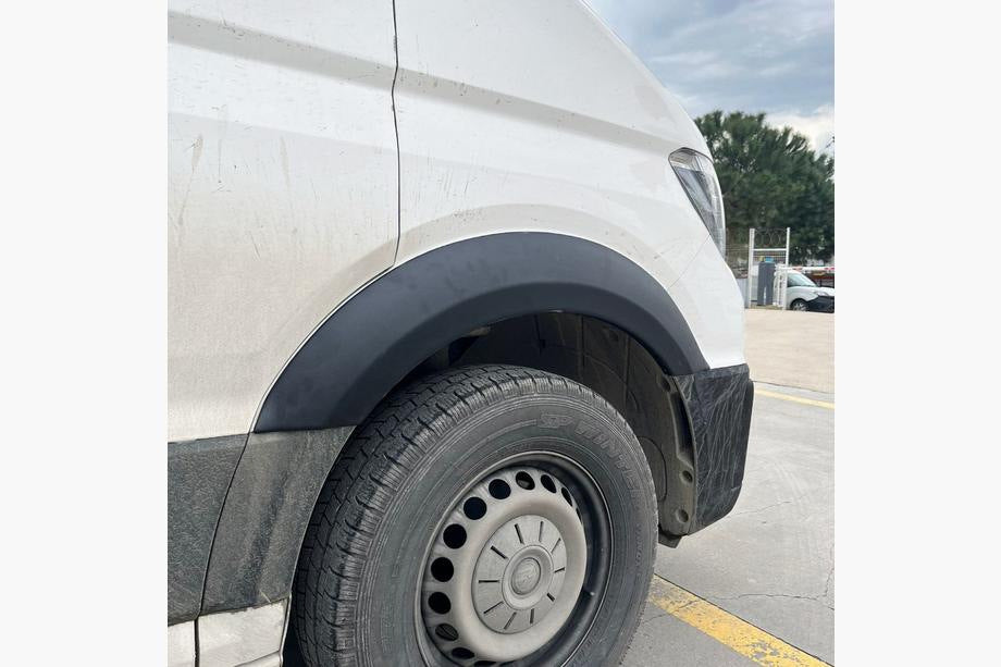 Wide fender flares (4 pcs, black) for Man TGE 2017- - image 2