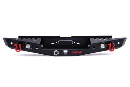 Reinforced rear bumper Dakar V1 for Nissan Navara 2006-2015 - Reelken Auto