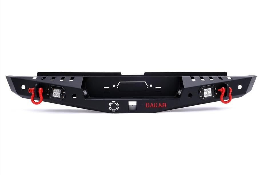 Reinforced Rear Bumper Dakar V1 for Nissan Navara 2006-2015 - image 1
