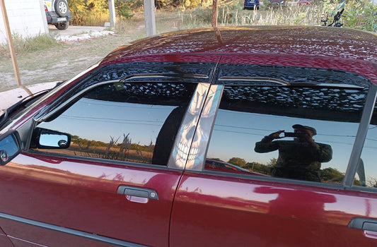 Window Deflectors (4 pcs, DPT) for BMW 3 Series E-36 1990-2000 - image 1