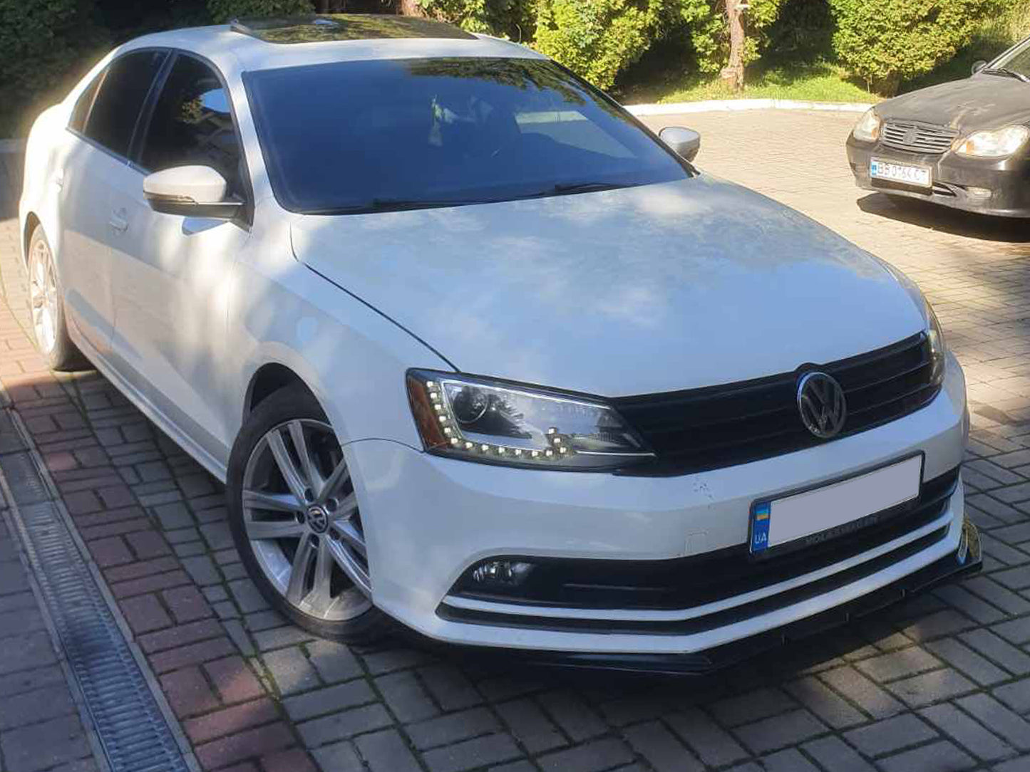 Front Bumper Lip Spoiler (2010-2018, Gloss Black) for Volkswagen Jetta 2011-2018 - image 10