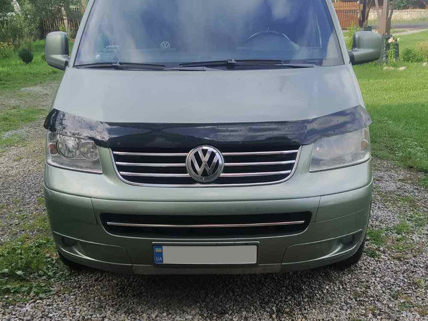 Lower grille trim (stainless steel) for Volkswagen T5 Multivan 2003-2010 - image 8