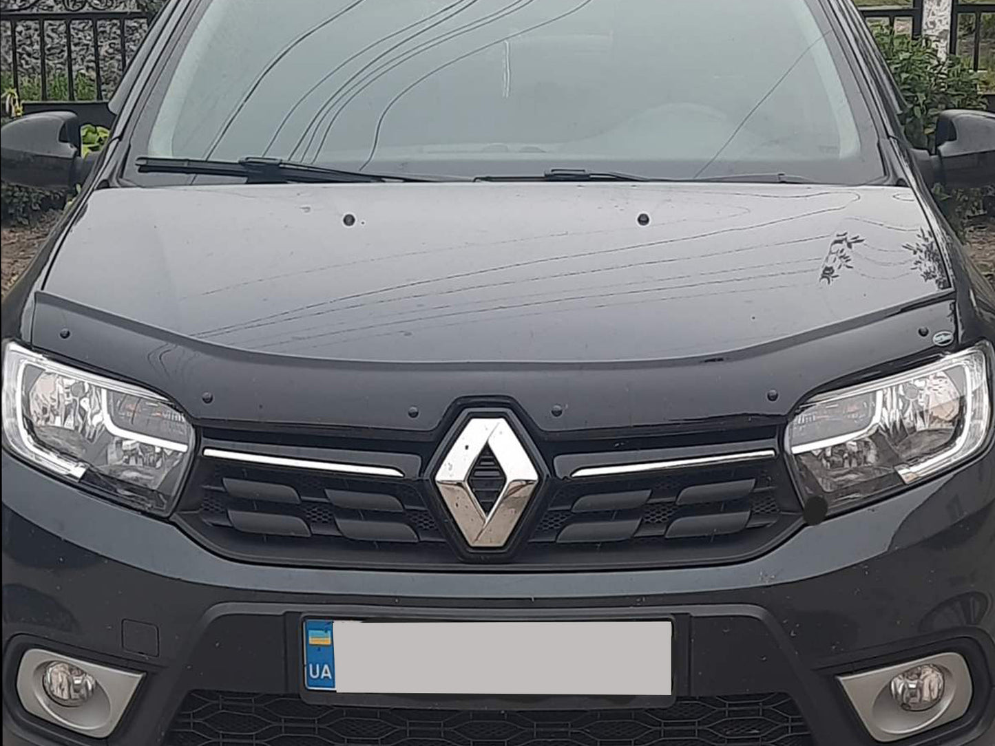 Hood Deflector (EuroCap) for Renault Logan II 2013-2022 - image 6