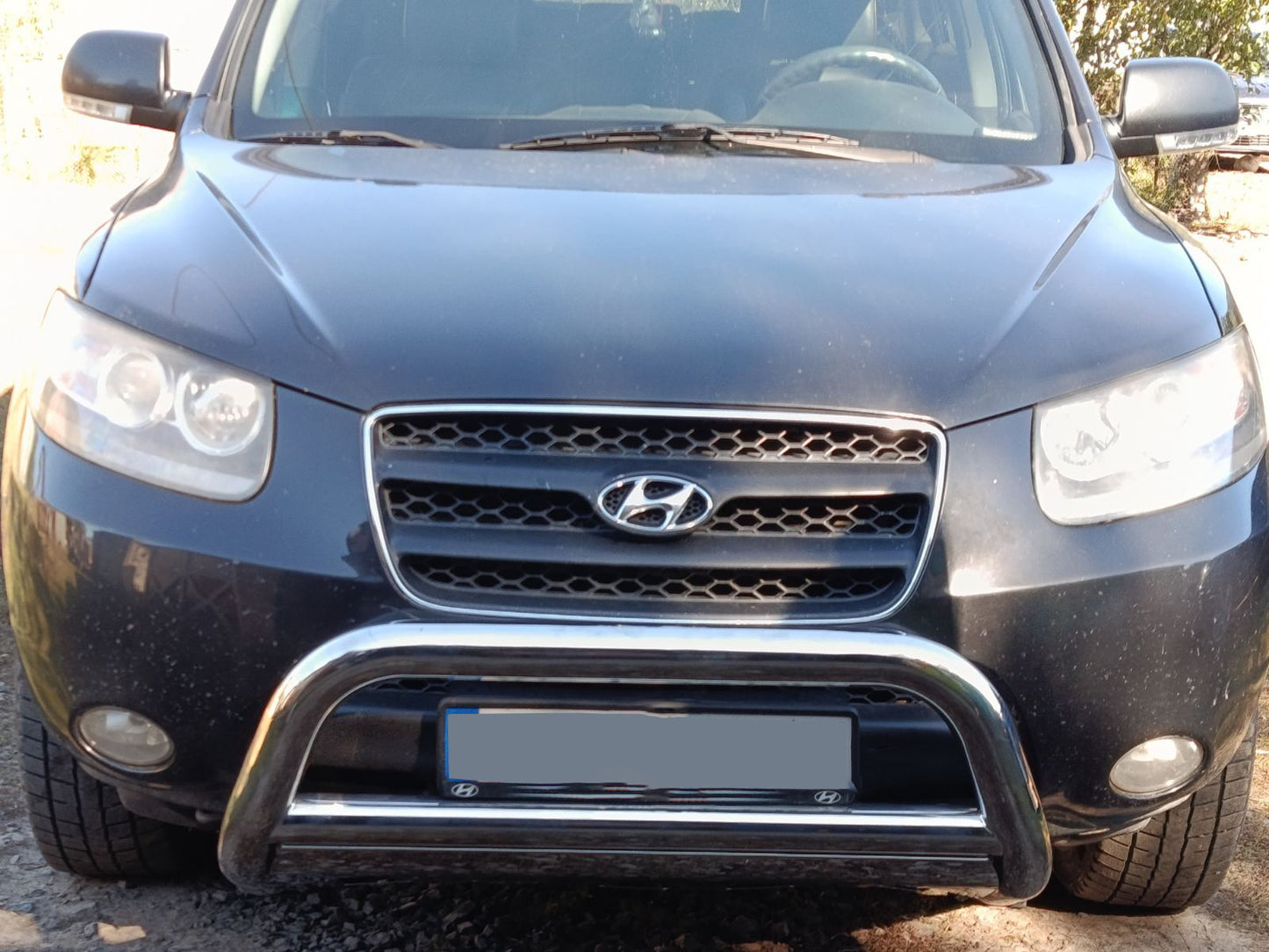 Bull Bar Winbo (Stainless Steel) for Hyundai Santa Fe 2 2006-2012 - image 3