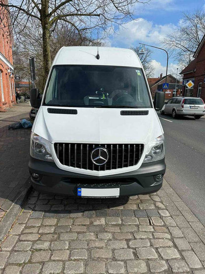 GT Panamericana Chrome Front Grille (2013-2018) for Mercedes Sprinter W906 2006-2018 - Reelken Auto