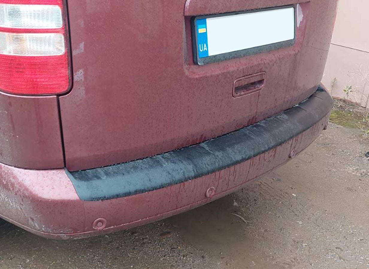 Rear Bumper Protector (ABS) for Volkswagen Caddy 2010-2015 - image 8