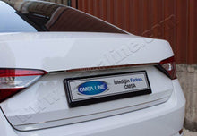 Bar above Sedan number (stainless steel) for Skoda Superb 2015-2024 - Reelken Auto