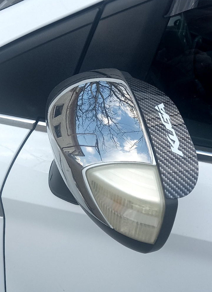 Mirror Covers (2 pcs, Stainless Steel) for Ford Kuga 2008-2013 - image 3