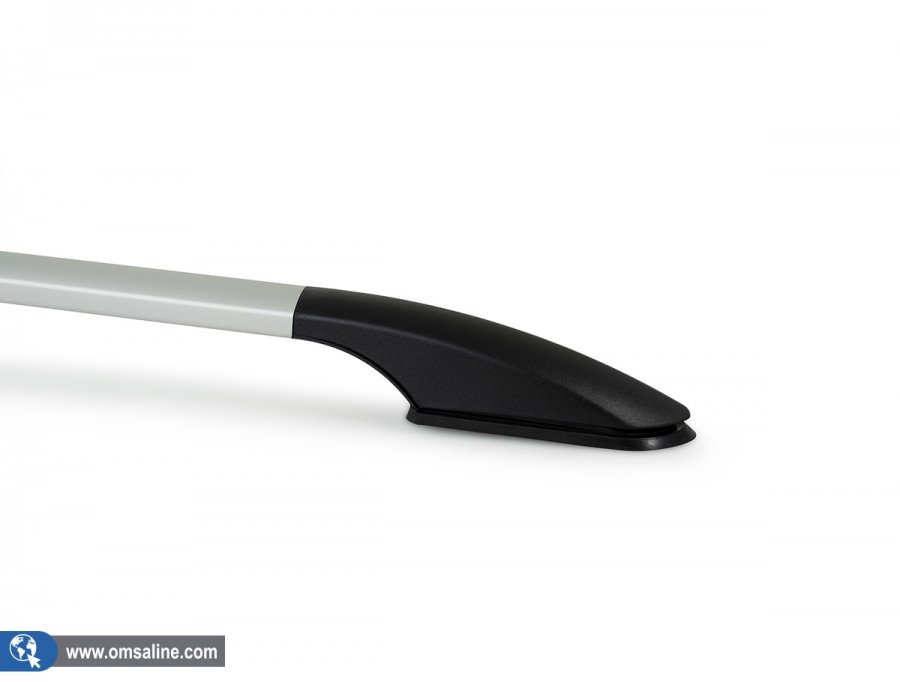 Roof Rails OmsaLine Solid (2 pcs, grey) for Toyota C-HR 2016-2023 - image 3