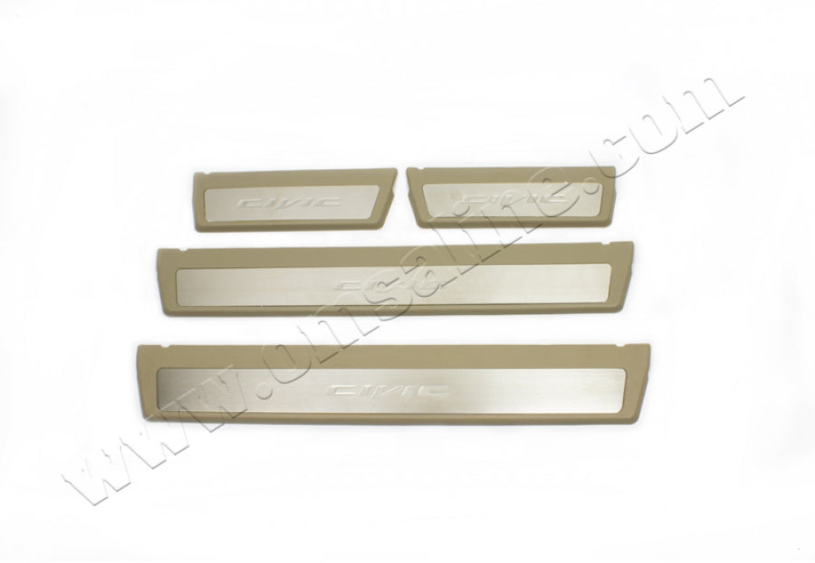Door Sill Covers Isikli (4 pcs) for Honda Civic Sedan IX 2011-2016 - image 2