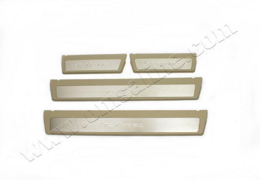 Door Sill Covers Isikli (4 pcs) for Honda Civic Sedan IX 2011-2016 - image 2
