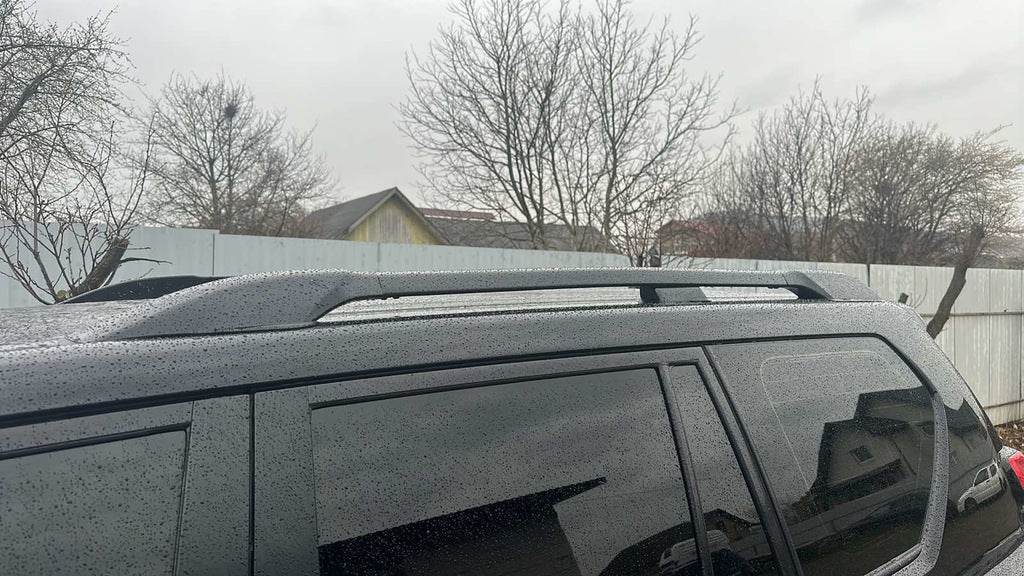 Rails the original design (Black, 2 pieces) for Toyota Land Cruiser Prado 150 - Reelken Auto