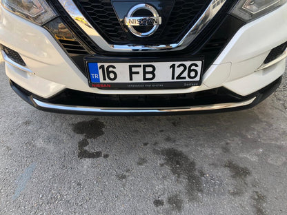 Stainless Steel Front Bumper Protector (2017↗︎) for Nissan Qashqai 2014-2021 - image 7