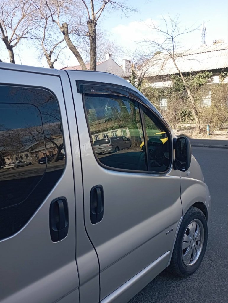 Window Deflectors (2 pcs, HIC) for Opel Vivaro 2001-2015 - image 6